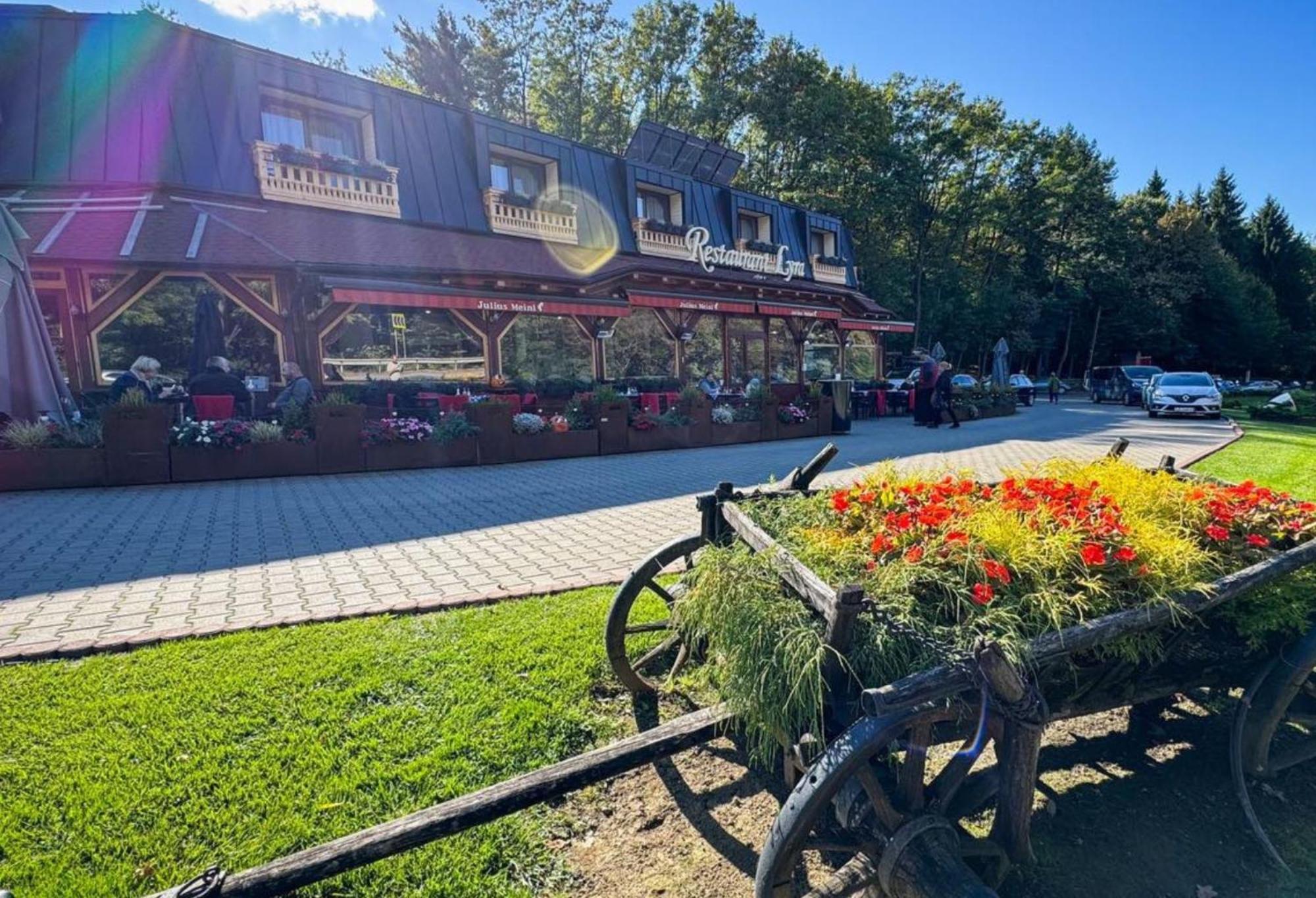 Pensiune Restaurant Lyra Корунка Экстерьер фото